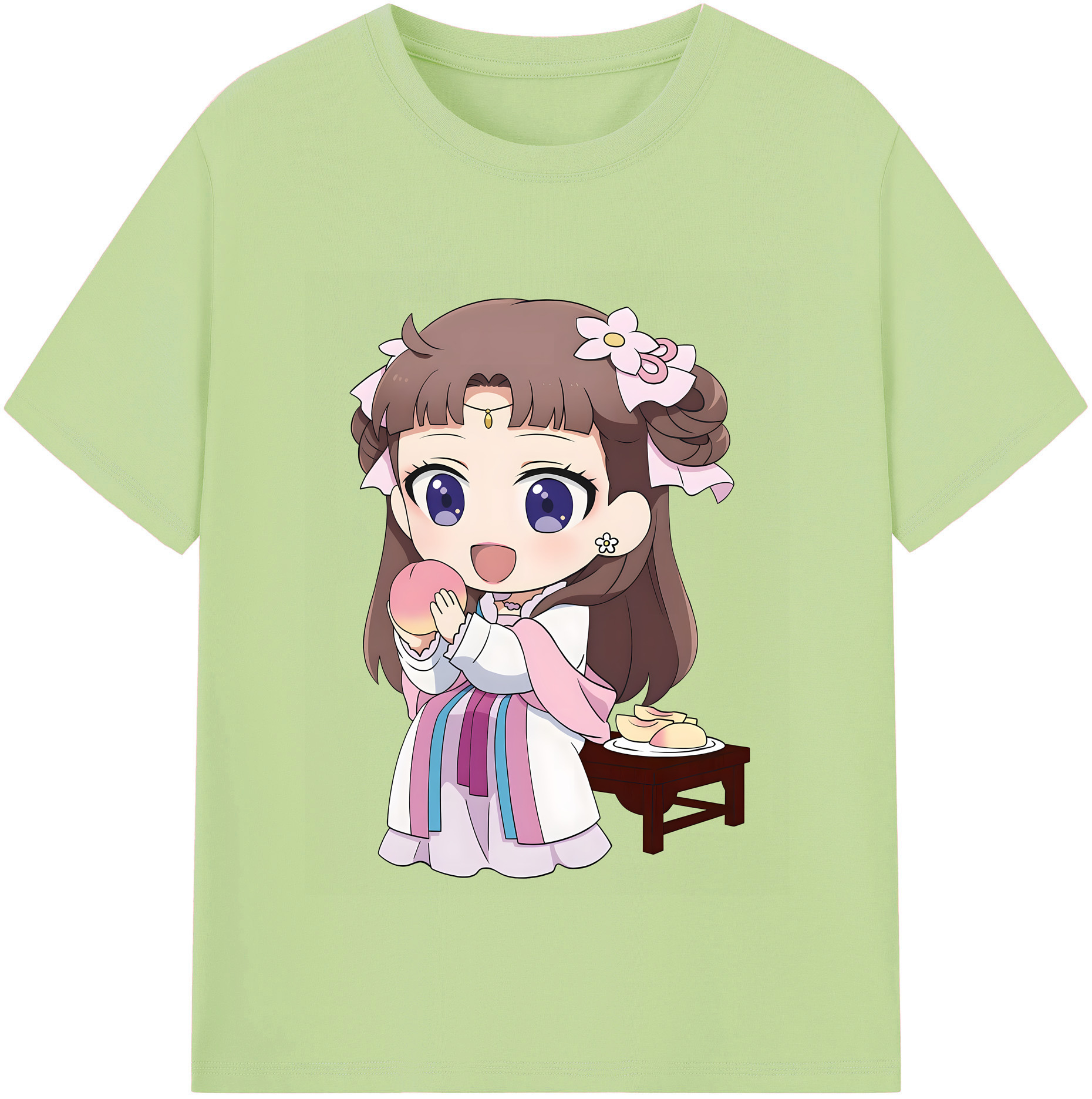 （画像用） 薬屋のひとりごと The Apothecary Diaries 綿100％半袖Tシャツ（フロントプリント）